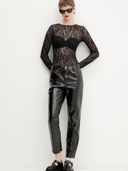 Однотонна блуза Hugo чорна