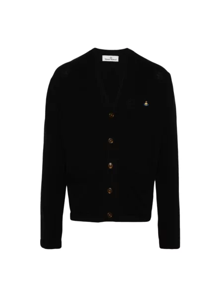 Sweter Vivienne Westwood z logo czarny