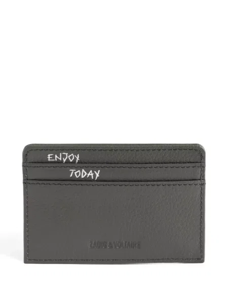 Portofel Zadig&voltaire din piele gri