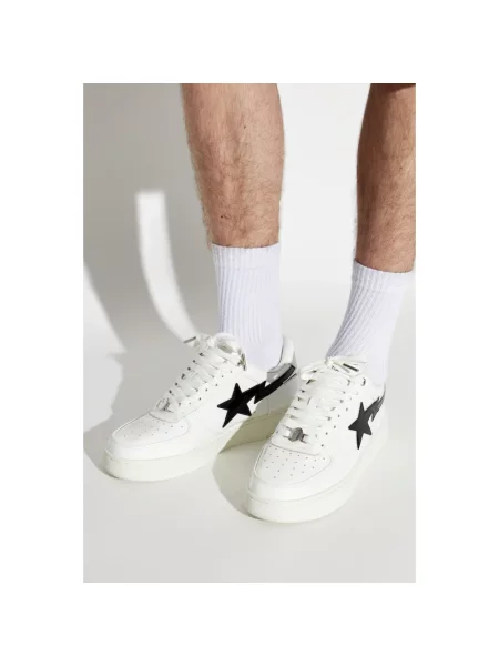 A Bathing Ape STA #2 sneakersy skórzane białe