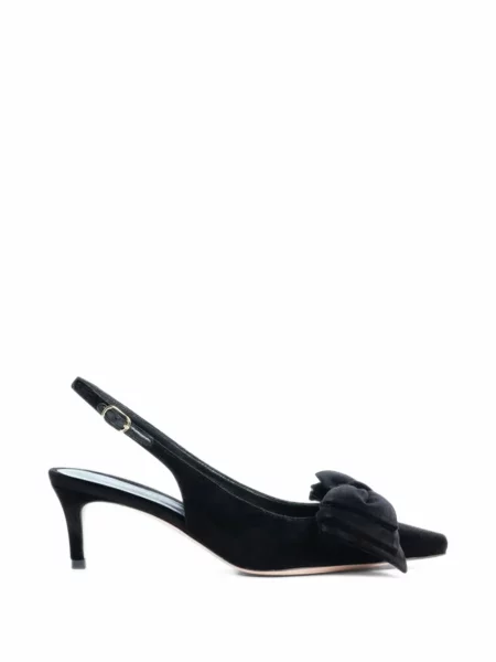 Pantofi cu toc Roberto Festa cu funde slingback negru