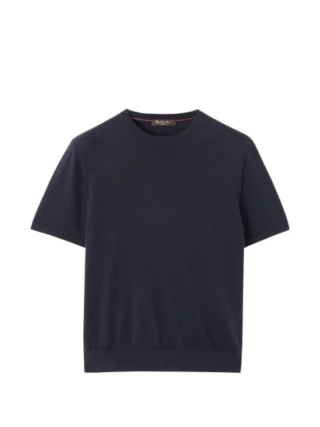 Scurt pulover Loro Piana albastru