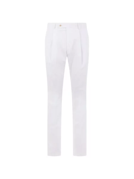 Pantaloni Caruso alb
