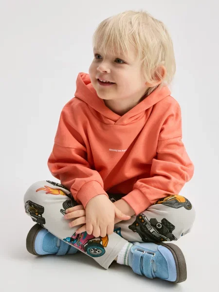 Леггинсы Reserved на колесах серые