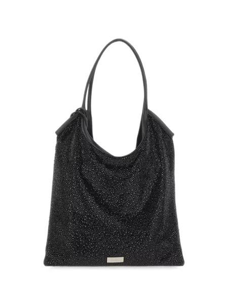 Stras geantă shopper Twenty Fourhaitch negru