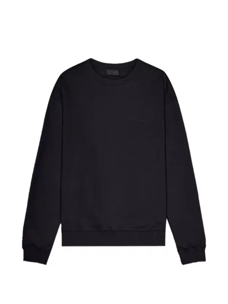 Hanorac crewneck Nn07 cu decolteu rotund negru