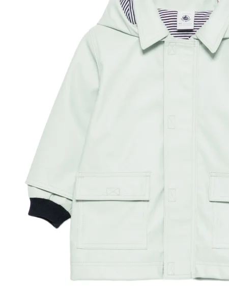 Kurtka dziecięca Petit Bateau zielona