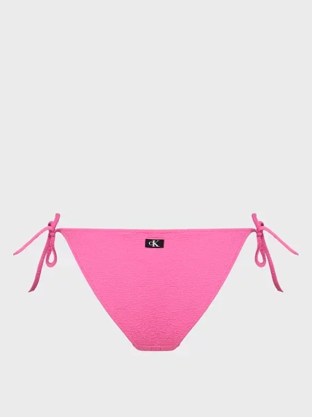 Бікіні Calvin Klein на завʼязках рожеві