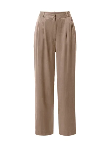 A LOT LESS Pantaloni cutați Florentina taupe gri