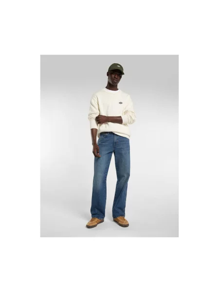 Blugi drepți Dickies business albastru