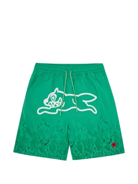 Kratke hlače Icecream s printom zelena