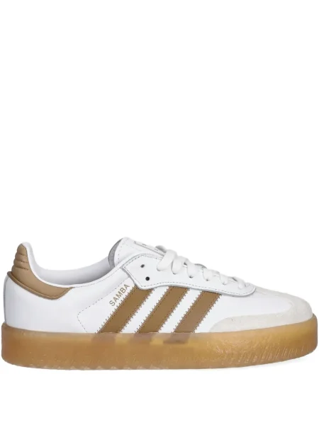 Ριγέ μισό φερμουάρ sneakers Adidas EQT σουέντ μαύρο