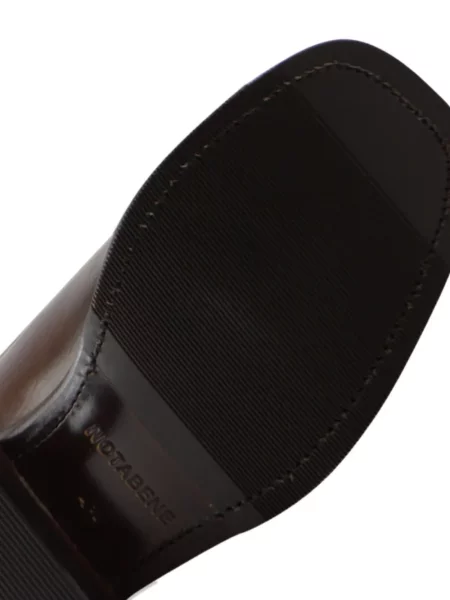 Botine Notabene din piele maro