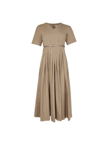 Sukienka Max Mara brązowa