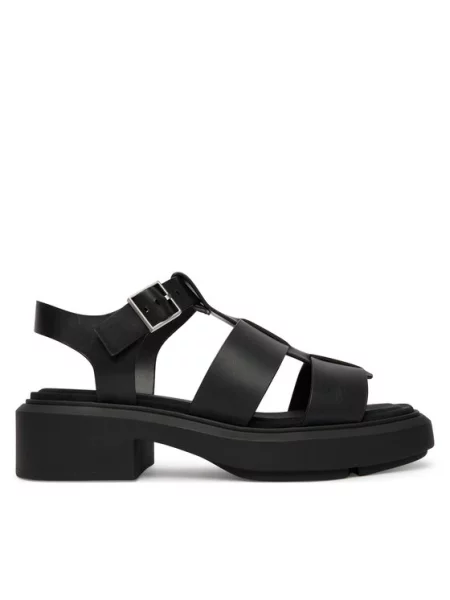 Calvin Klein De piele sandale FISHERM negru