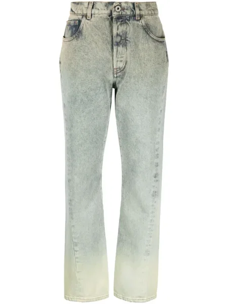 Blugi drepți Off-white alb