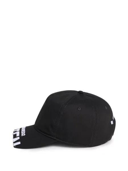 Șapcă Dsquared2 cu autograf negru