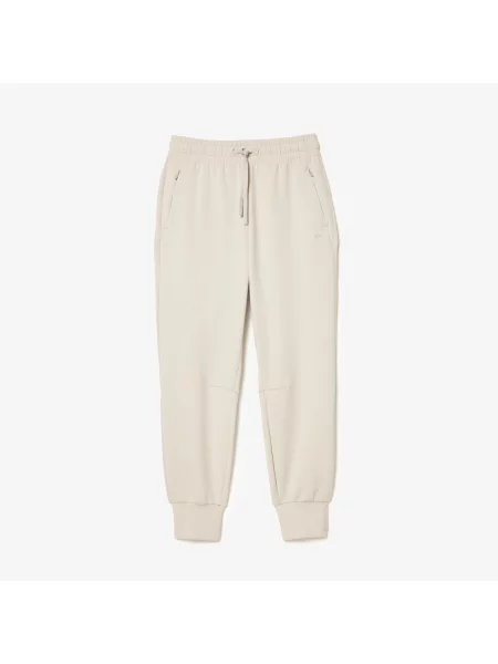 Зауженные спортивные штаны Lacoste красные