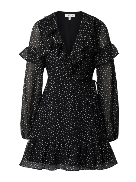 EDITED Rochie Lulu negru alb