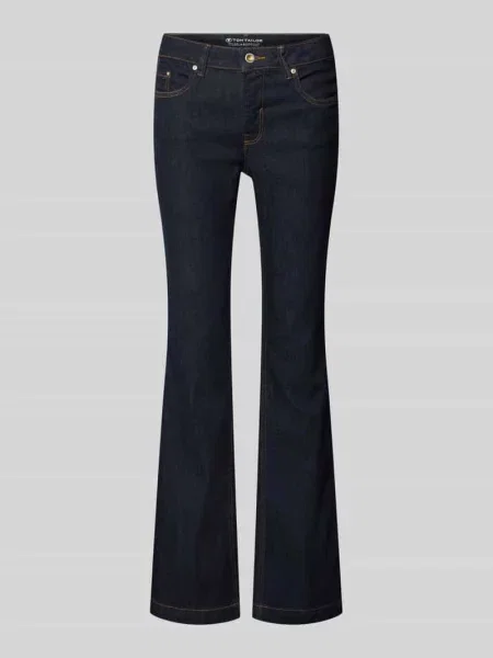 Jeansy bootcut z Mieszanka bawełny Tom Tailor