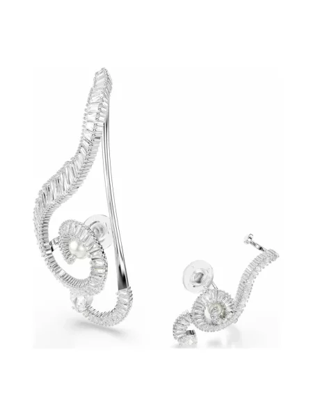 Kolczyki Swarovski białe