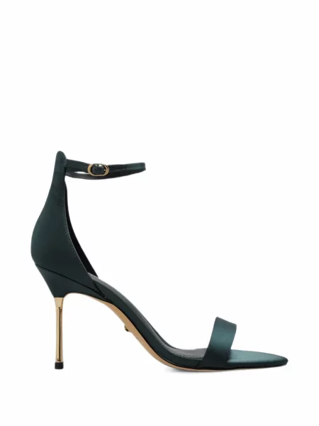Sandale Kurt Geiger London din satin verde