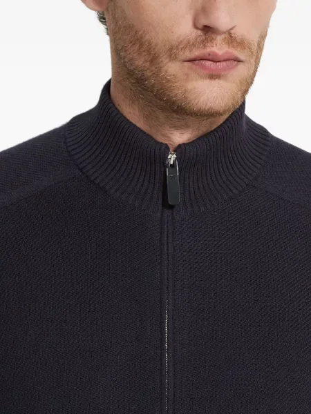 Cardigan Zegna albastru