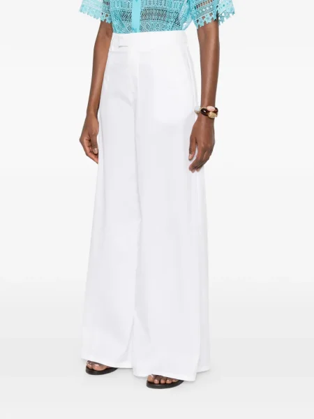 Pantaloni Berwich alb
