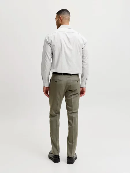JACK & JONES Košeľa JPRBLAPARKER pastelovo / tmavozelená zelená