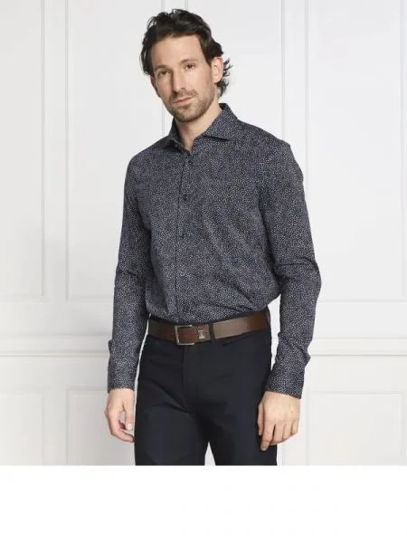 BOSS BLACK Ing | Casual fit fekete