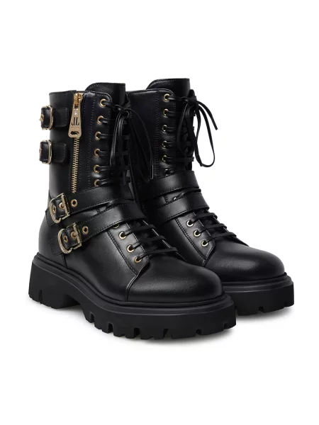 Buty do kostki Loriblu skórzane czarne