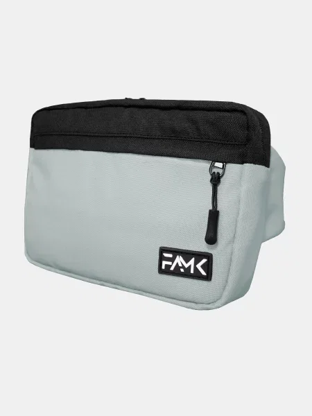 Поясная сумка Famk серая