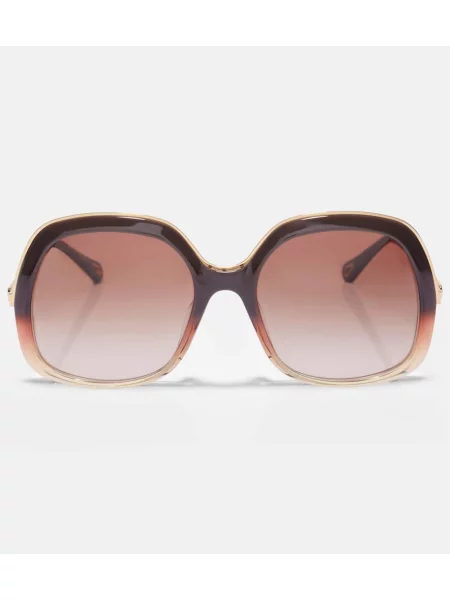 Ochelari de soare Chloé maro