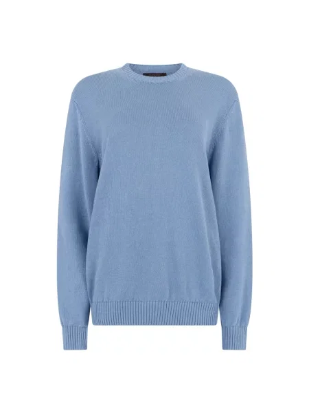 Dzianinowy sweter Slowear niebieski