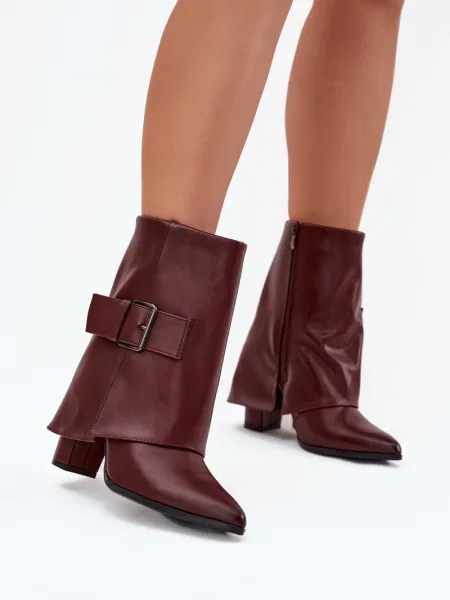 Botine Boto alb