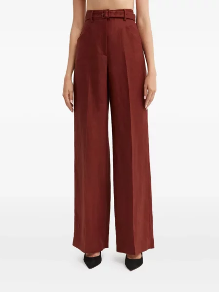 Pantaloni Gabriela Hearst maro