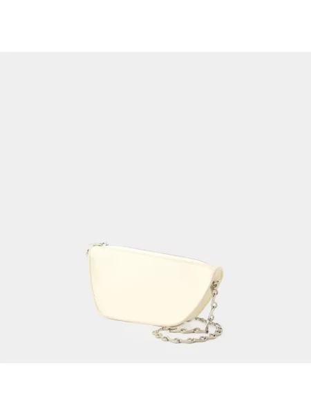 Body Burberry skórzany beżowy