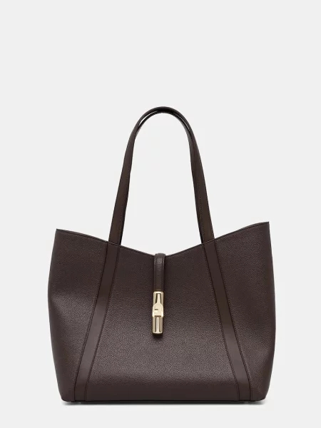 Geantă shopper Furla maro
