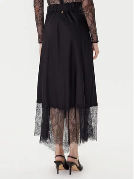 TWINSET Midi sijonas juoda