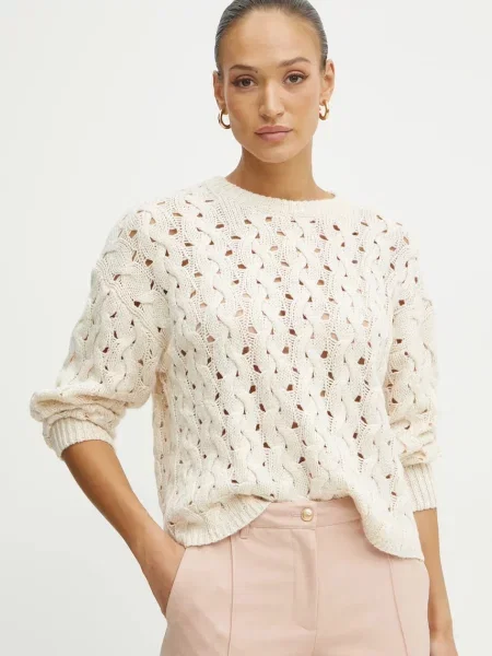 Guess pulover TAWNYA bej