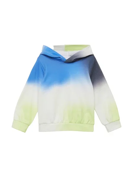 S.Oliver Sweater majica plava / mornarsko plava / limeta bijela