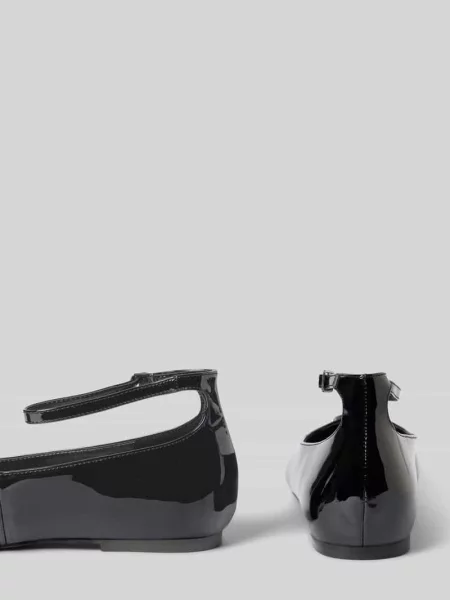 Baleriny z aplikacją z logo model ‘LEVVIS’ czarne