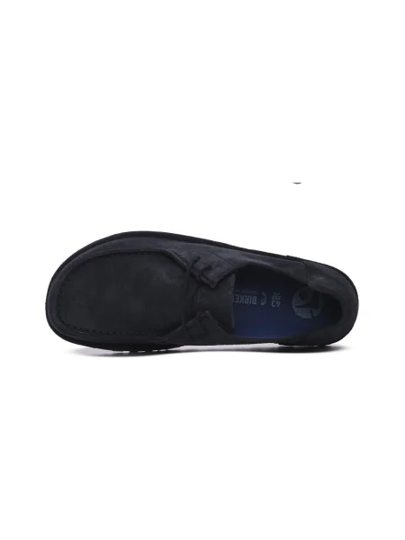 Čipkované mokasíny Birkenstock modrá