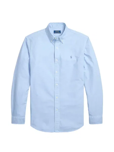 Cămașă Polo Ralph Lauren cu broderie albastru