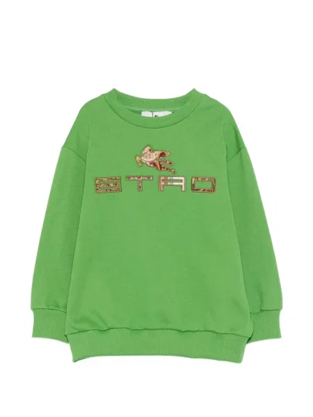 Bluza dziecięca Etro zielona