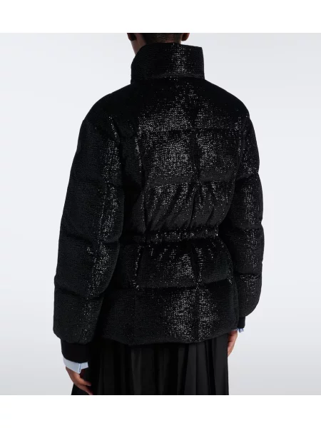 Geacă cu puf Moncler negru
