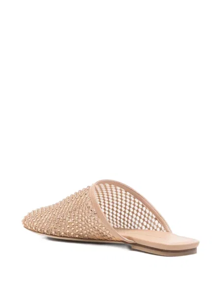 Papuci tip mules Stuart Weitzman cu tepi