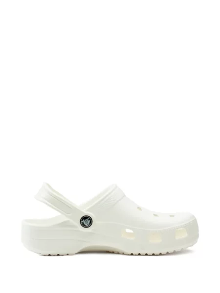 Klapki mules dziecięce Crocs białe