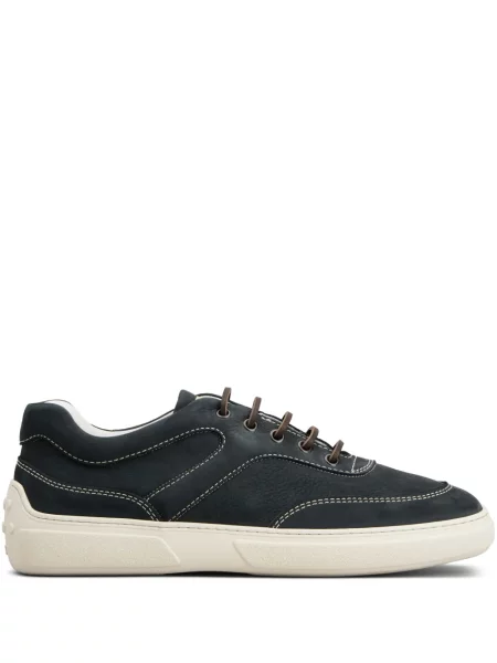 Sneakerși Tod's din piele albastru