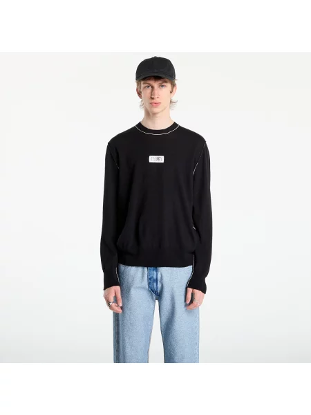 Vlněný svetr Mm6 černý